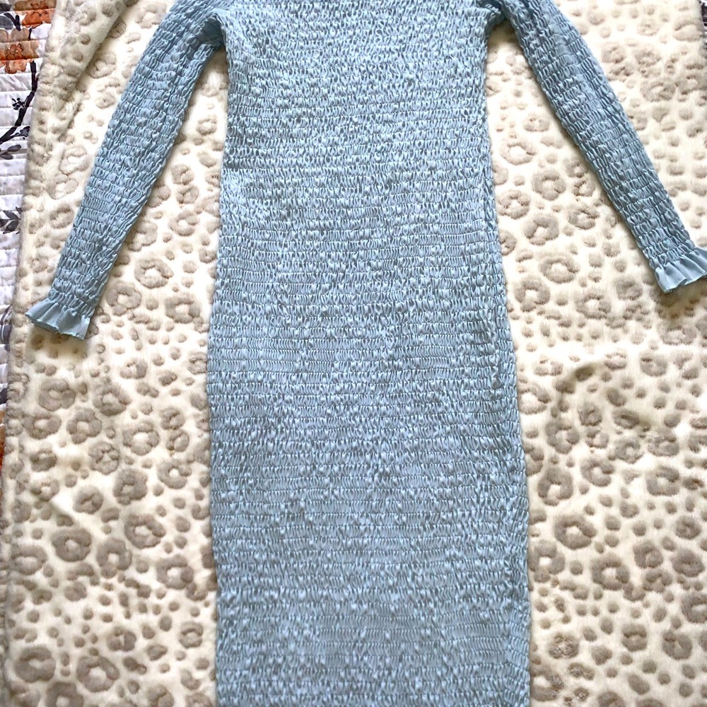 SHEIN light baby blue dress